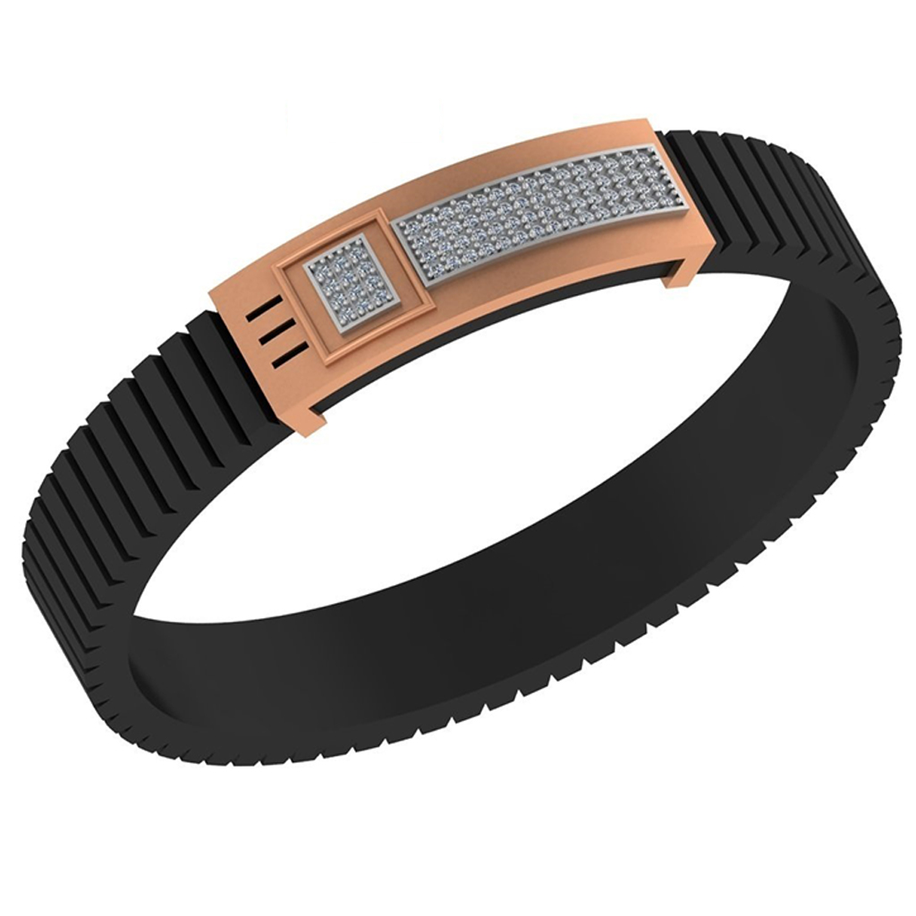 Extended Diamond Panel Classic Bracelet