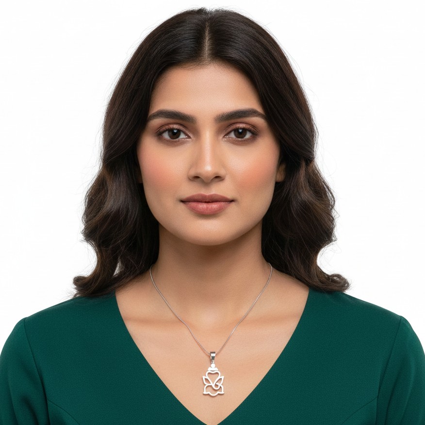Divine Ganpati Minimal Necklace