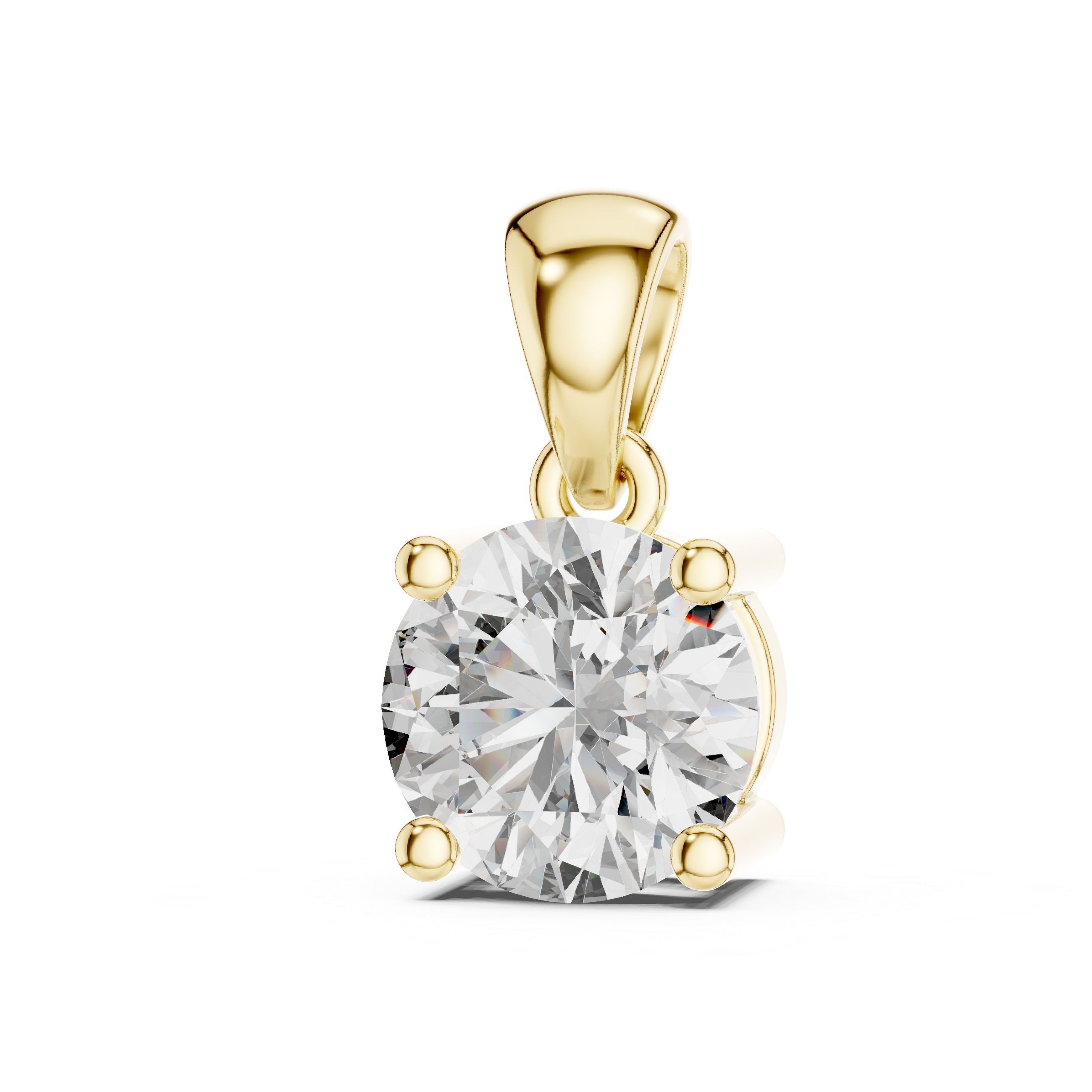 Timeless Spark Solitaire Diamond Pendant
